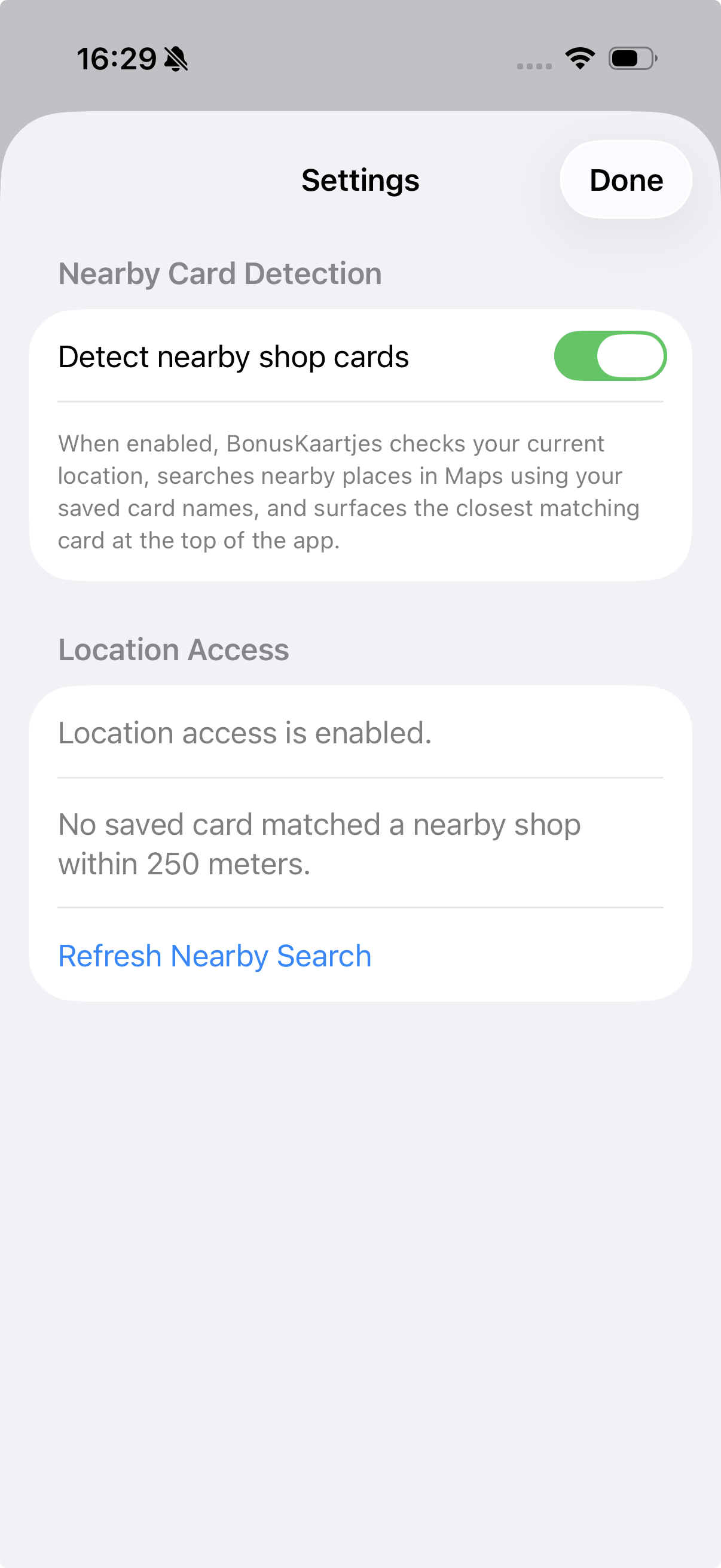Auto detect locally