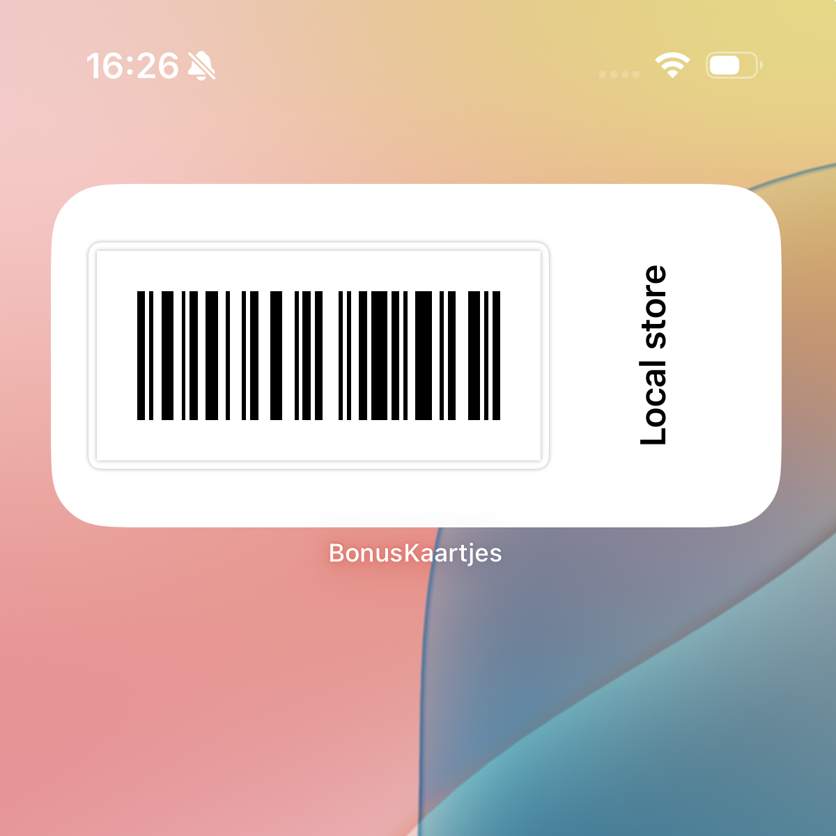 Widgets Feature Screenshot